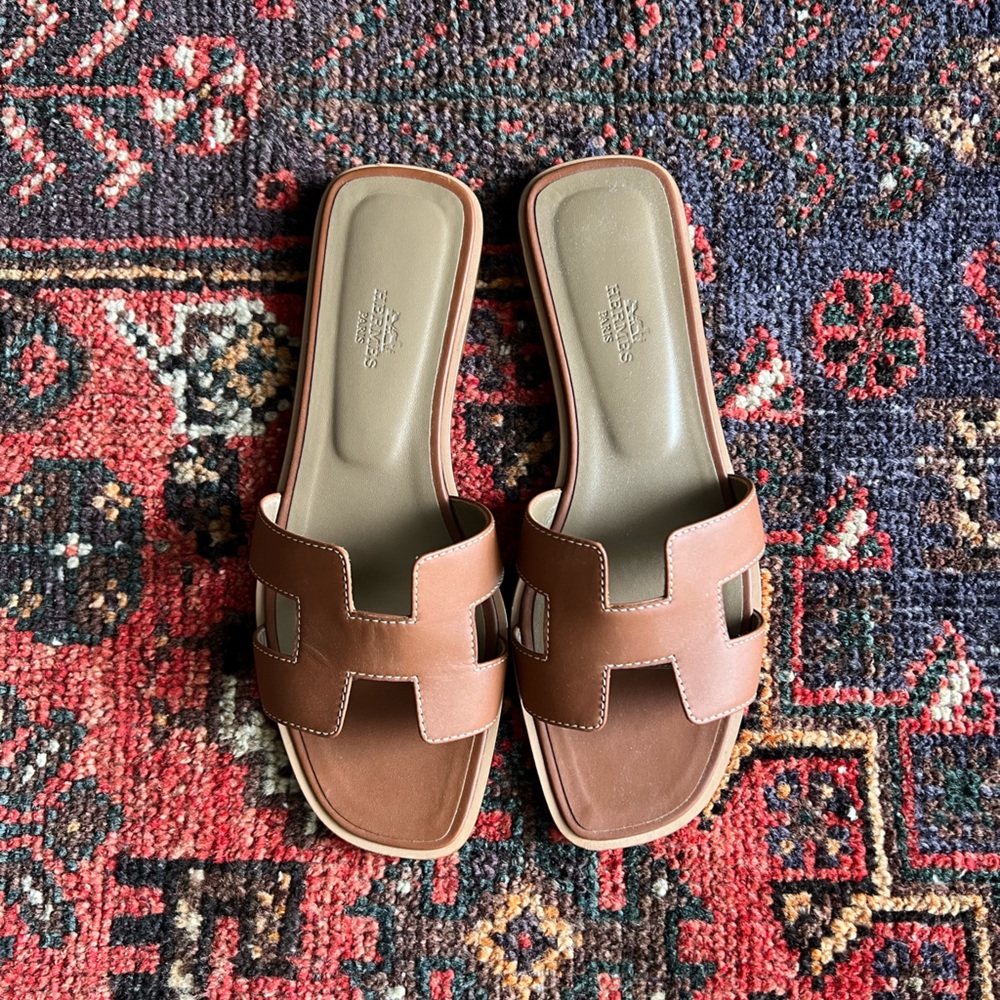 Hermes Oran Sandals
